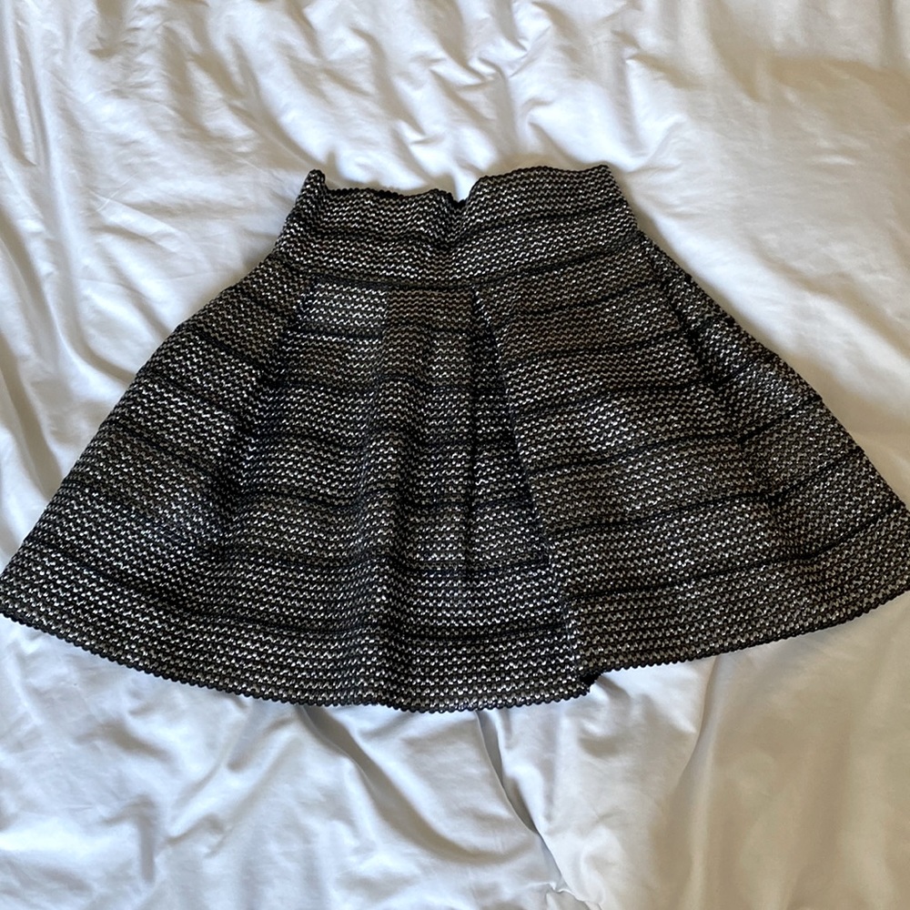 Flair high waist stretchy skirt